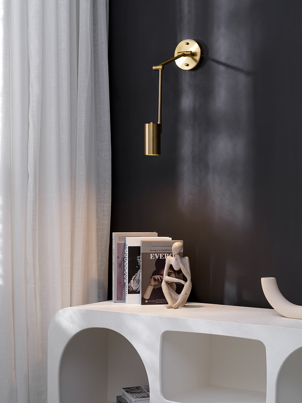 Belal Swing Arm Wall Light