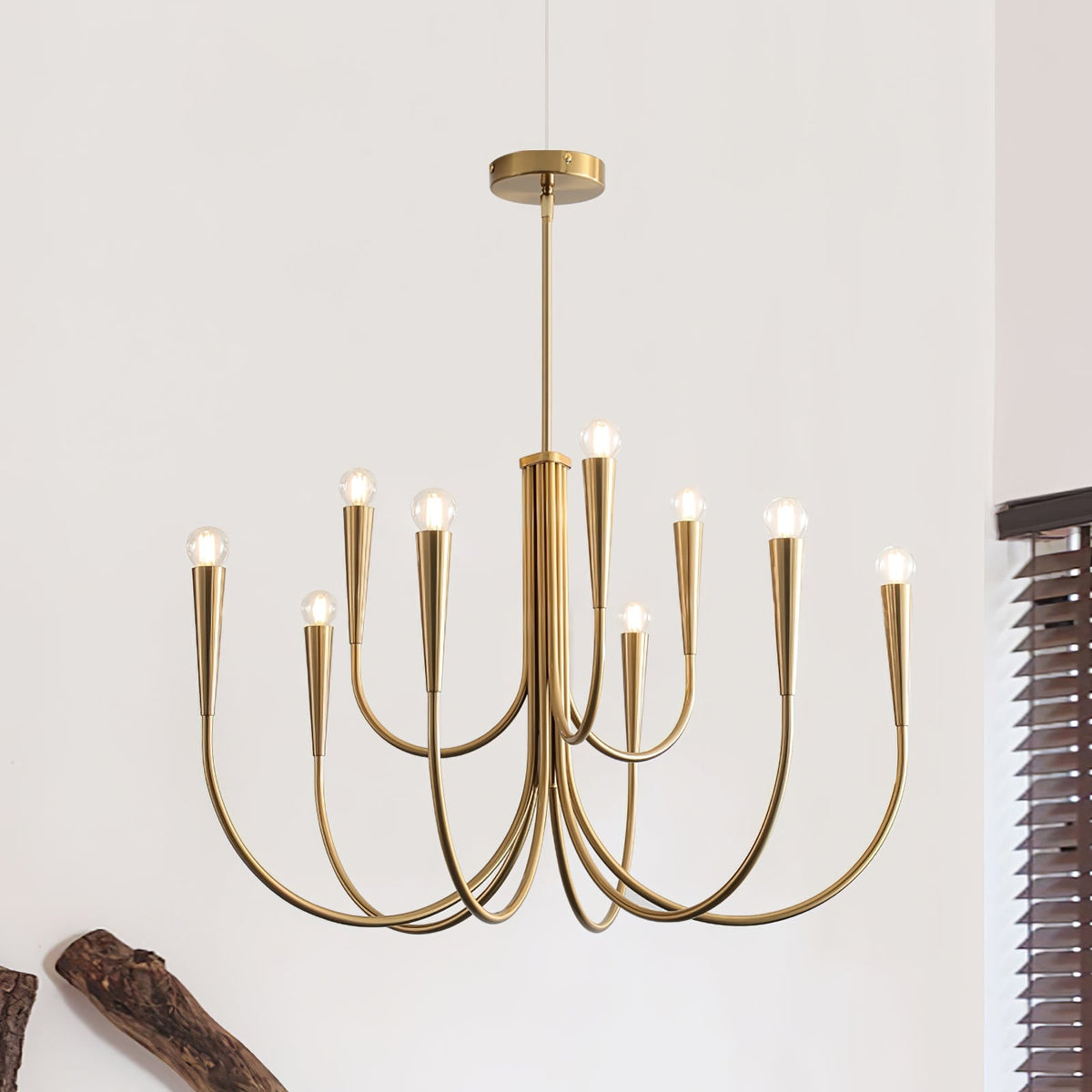 Swoop Arm Chandelier – detail 12