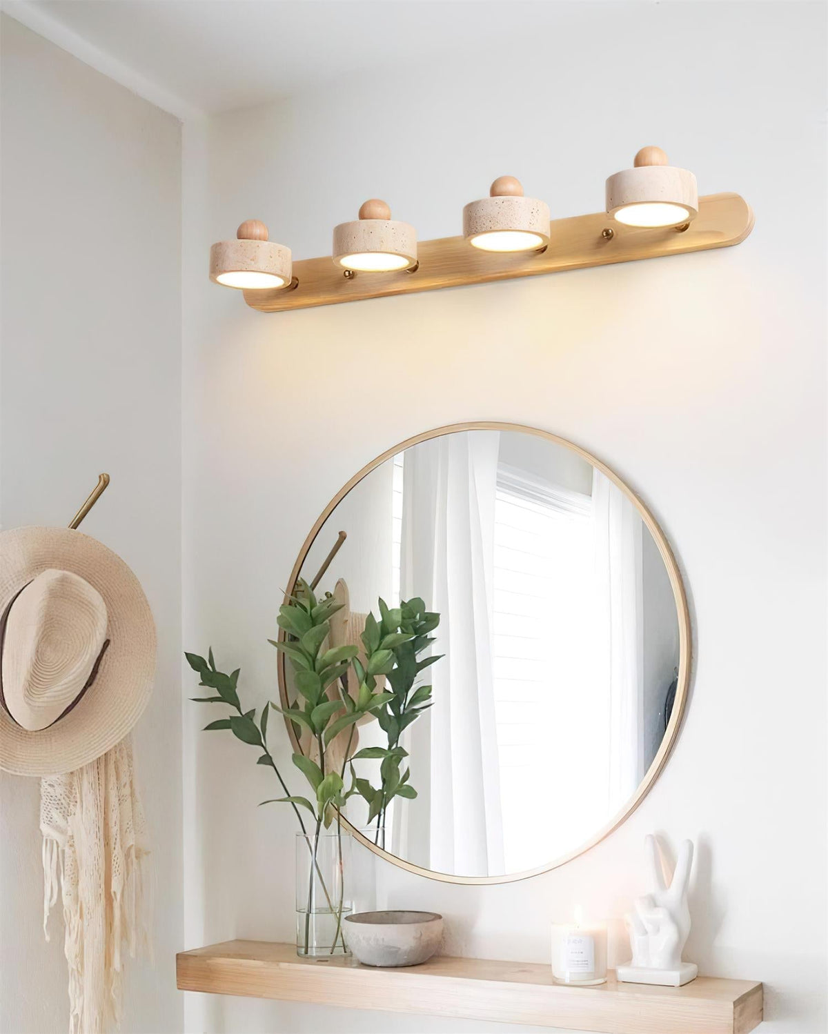 Tavros Travertine Wall Lamp – detail 14