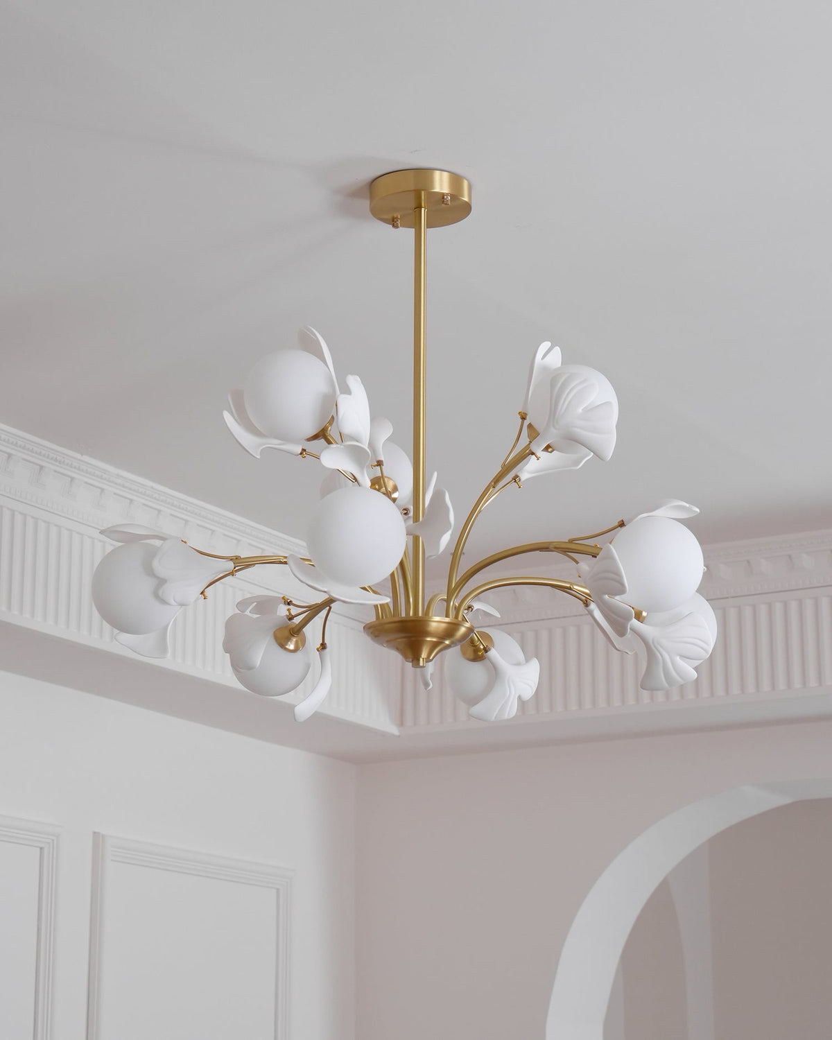 Thalassa Gingko Chandelier – detail 25