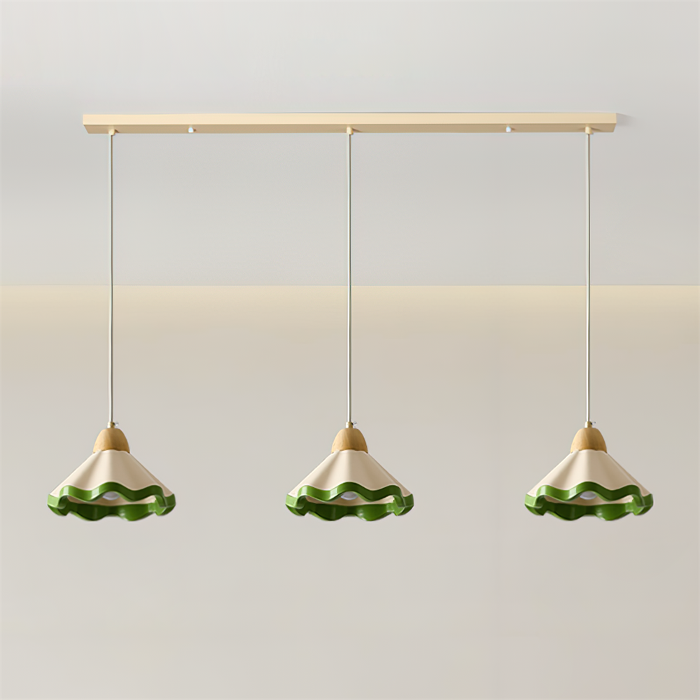 Halenoal Scalloped Pendant Light