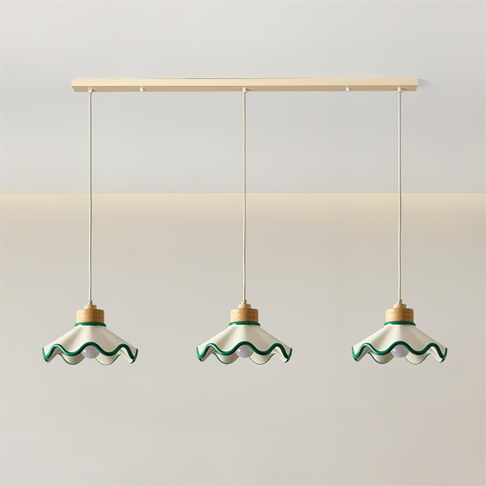 Halenoal Scalloped Pendant Light
