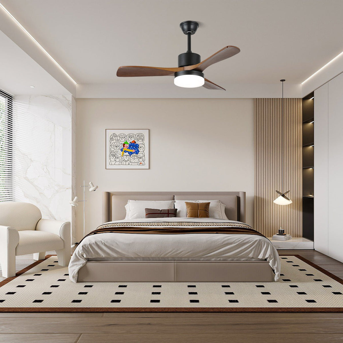 Evaner Ceiling Fan Light