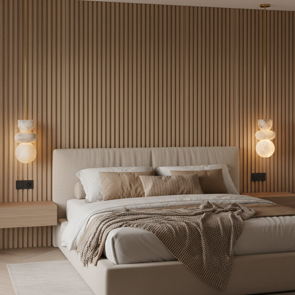Reefis Alabaster Pendant Light