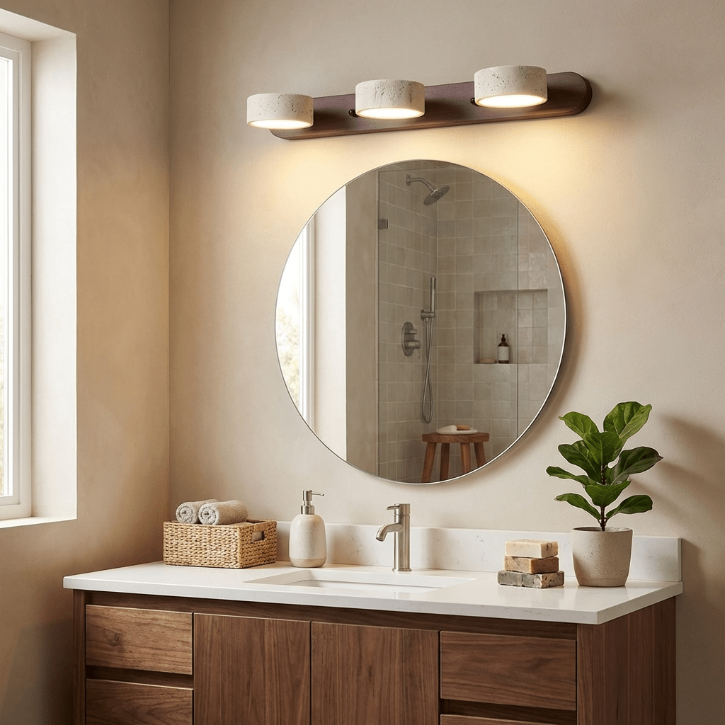 Valesco Travertine Wall Light