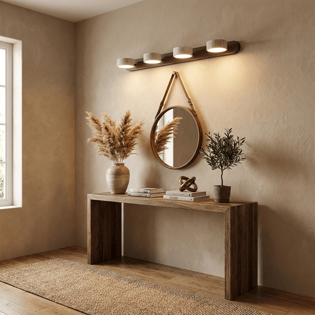Valesco Travertine Wall Light