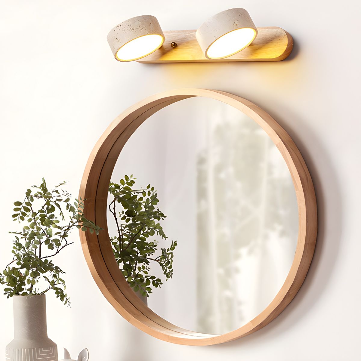 Valesco Travertine Wall Light