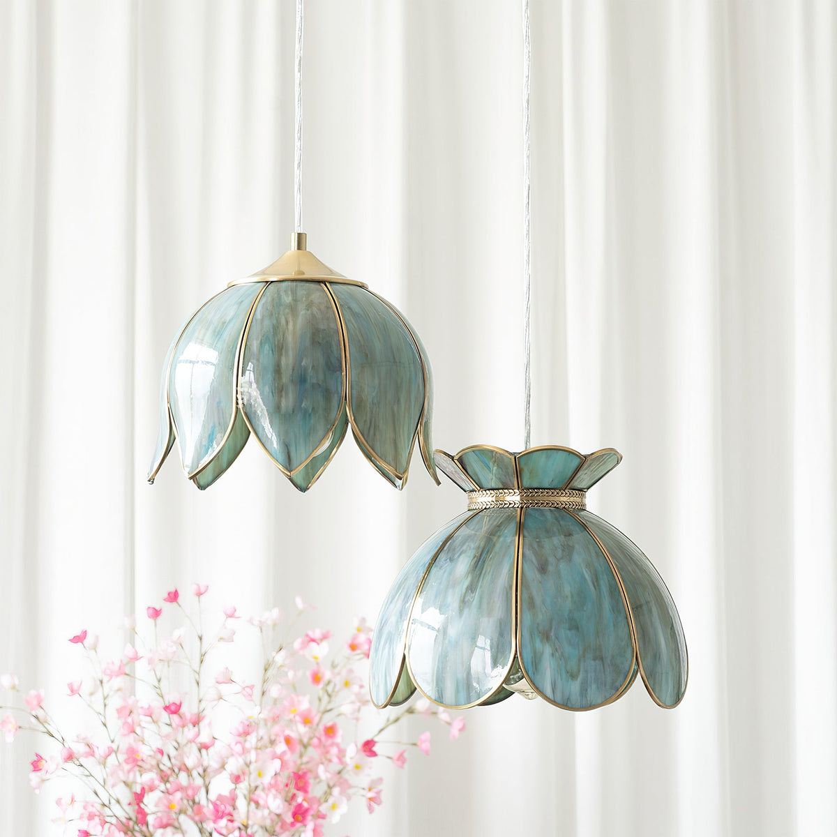 Turrella Glass Pendant Light – detail 12