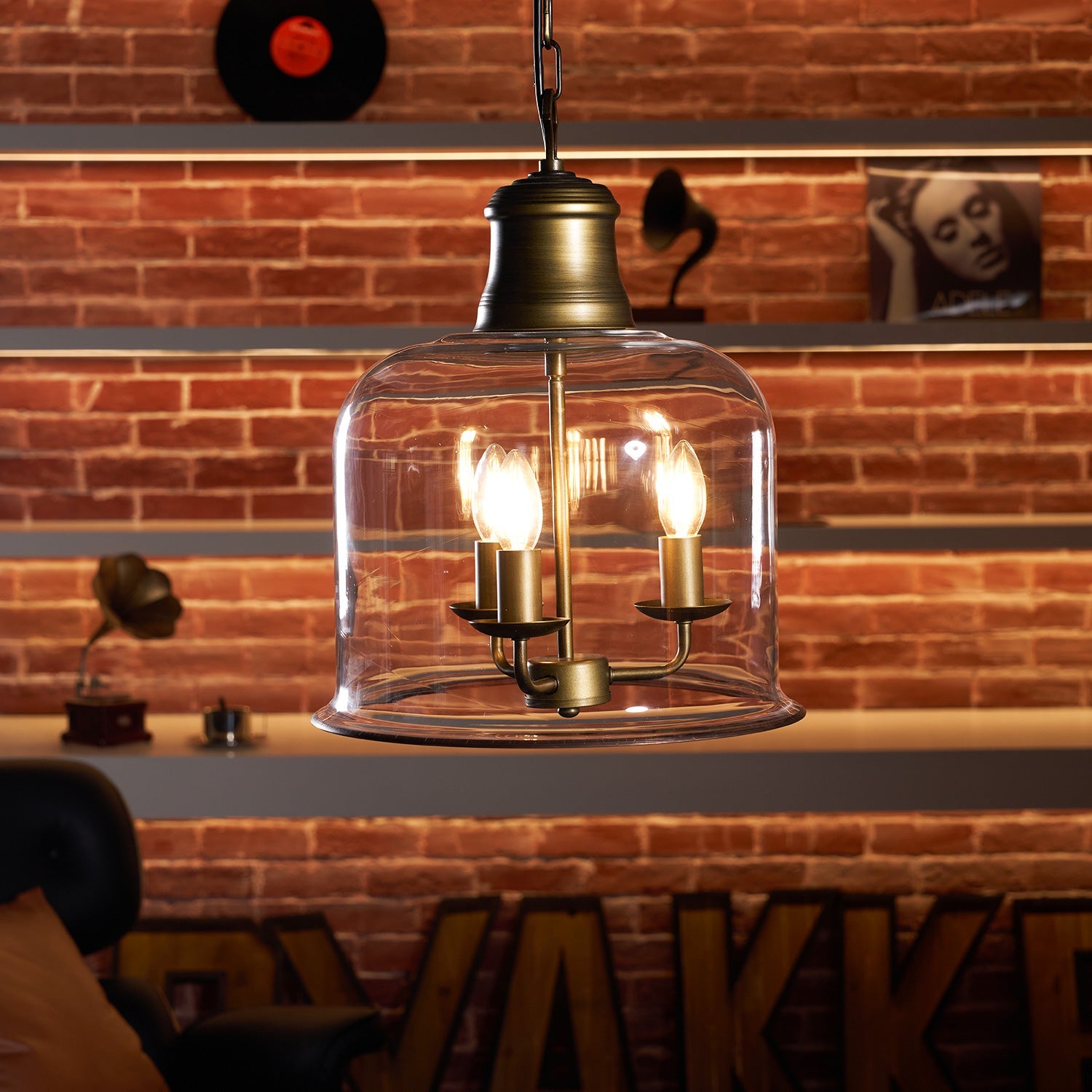 Delford Bell Pendant Light
