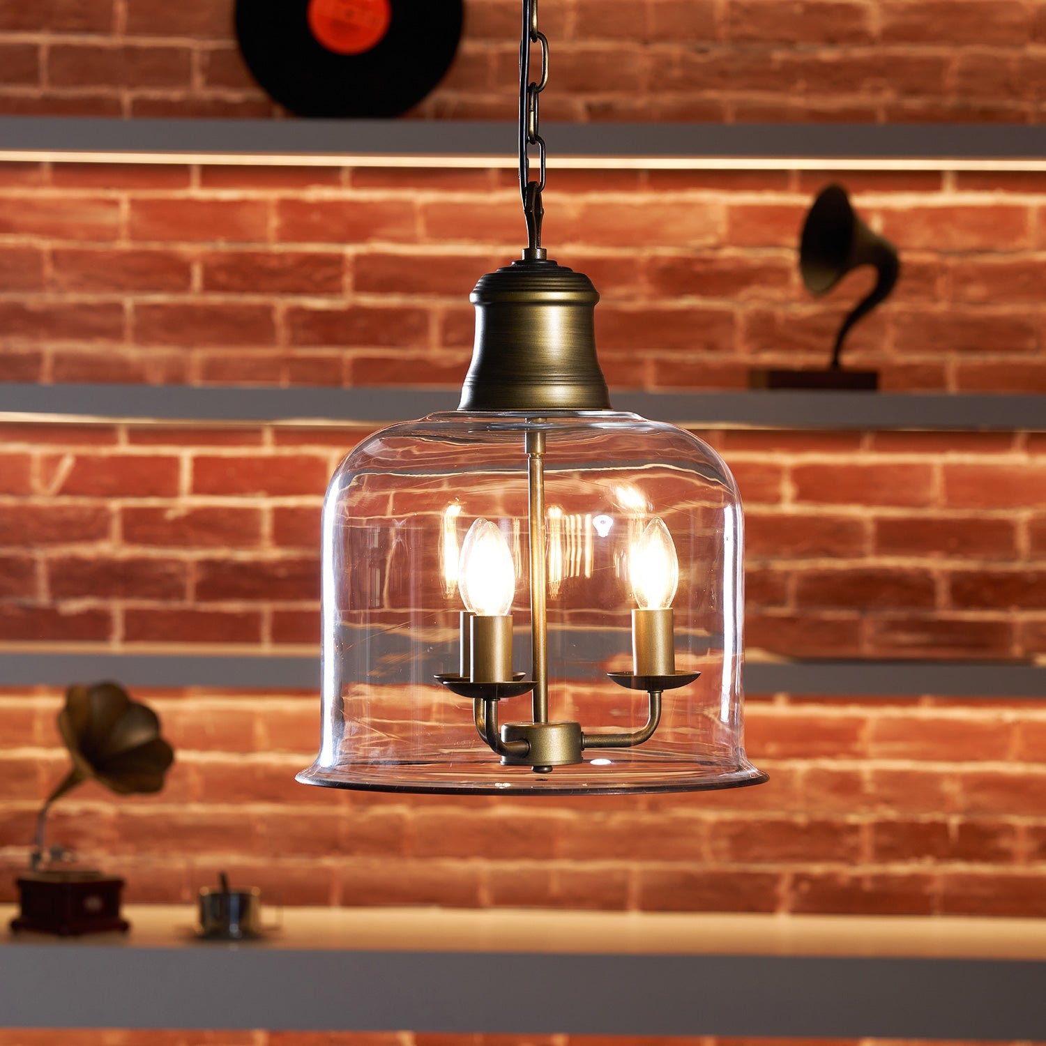 Delford Bell Pendant Light
