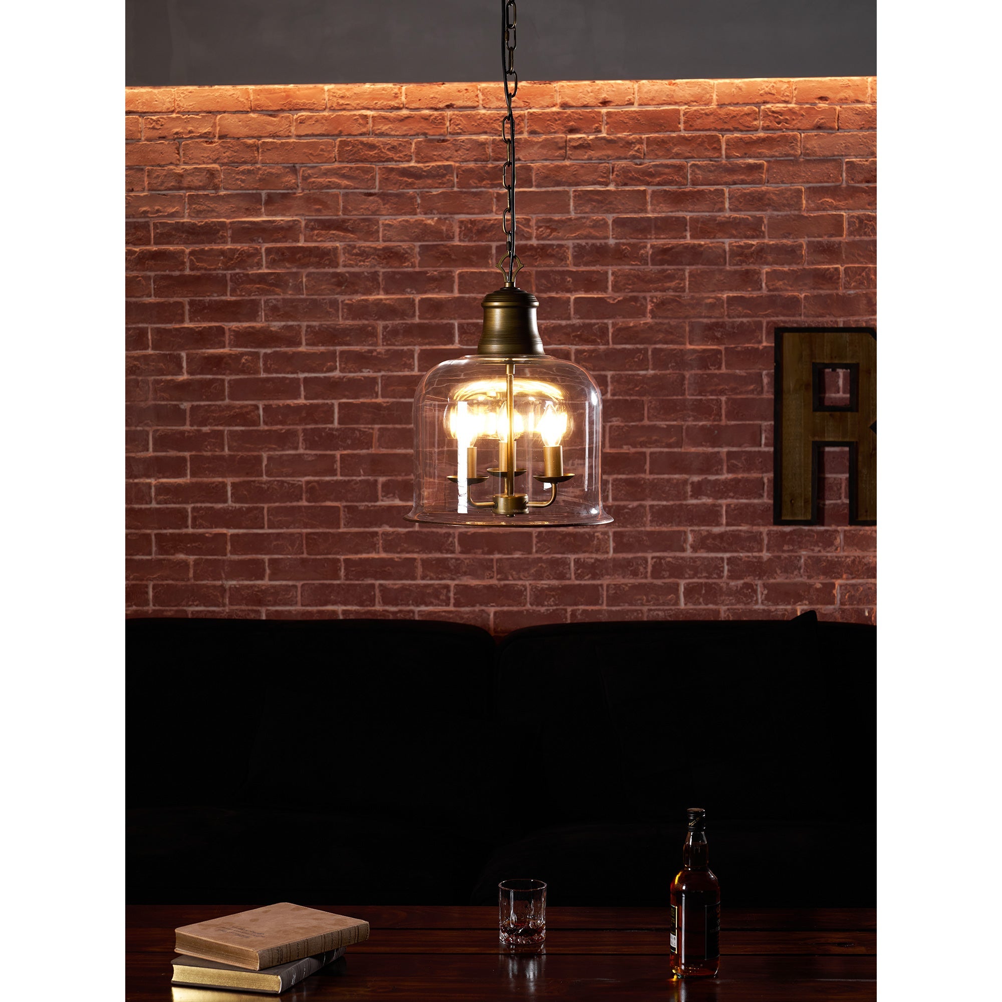 Delford Bell Pendant Light