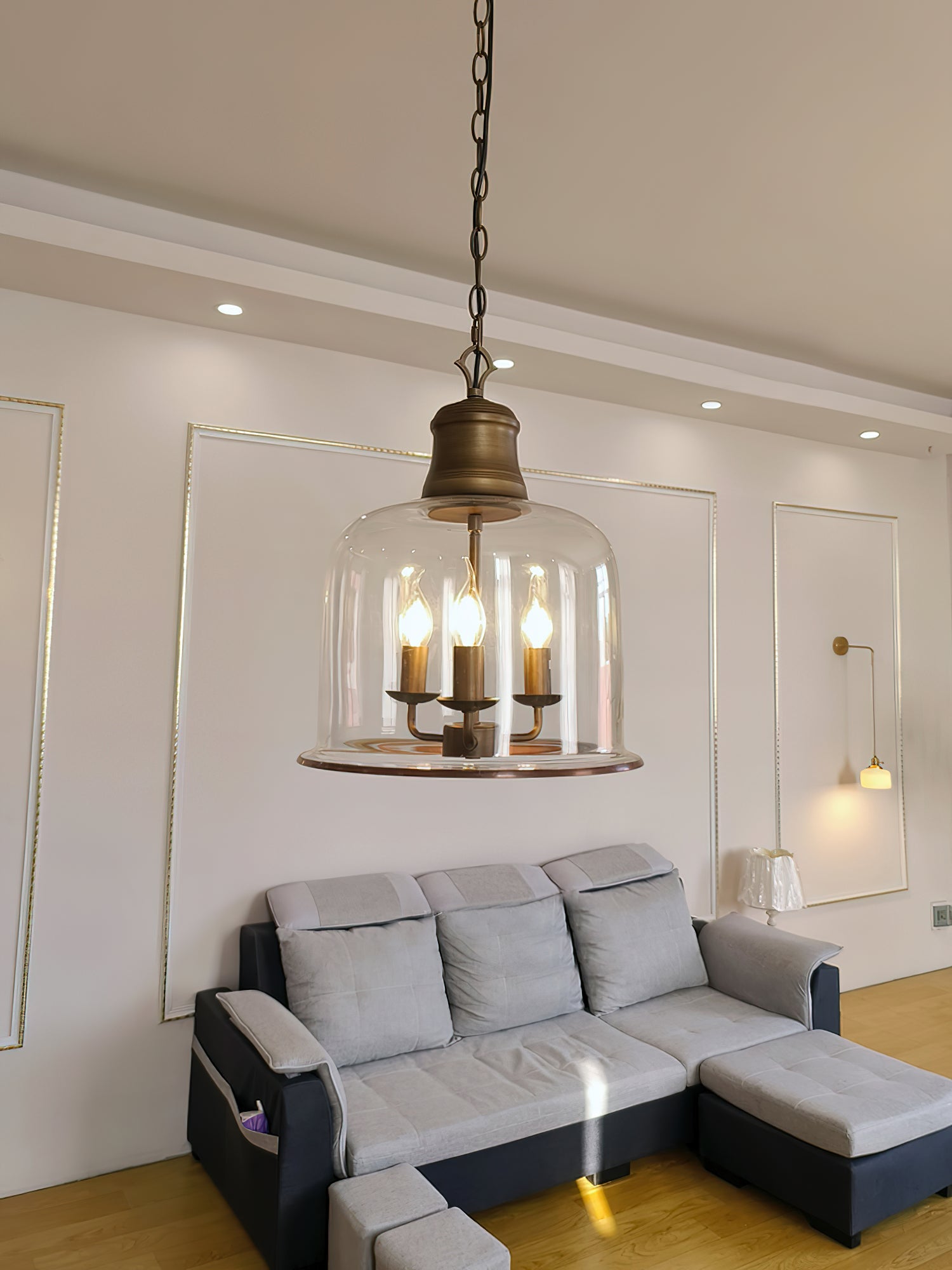 Delford Bell Pendant Light