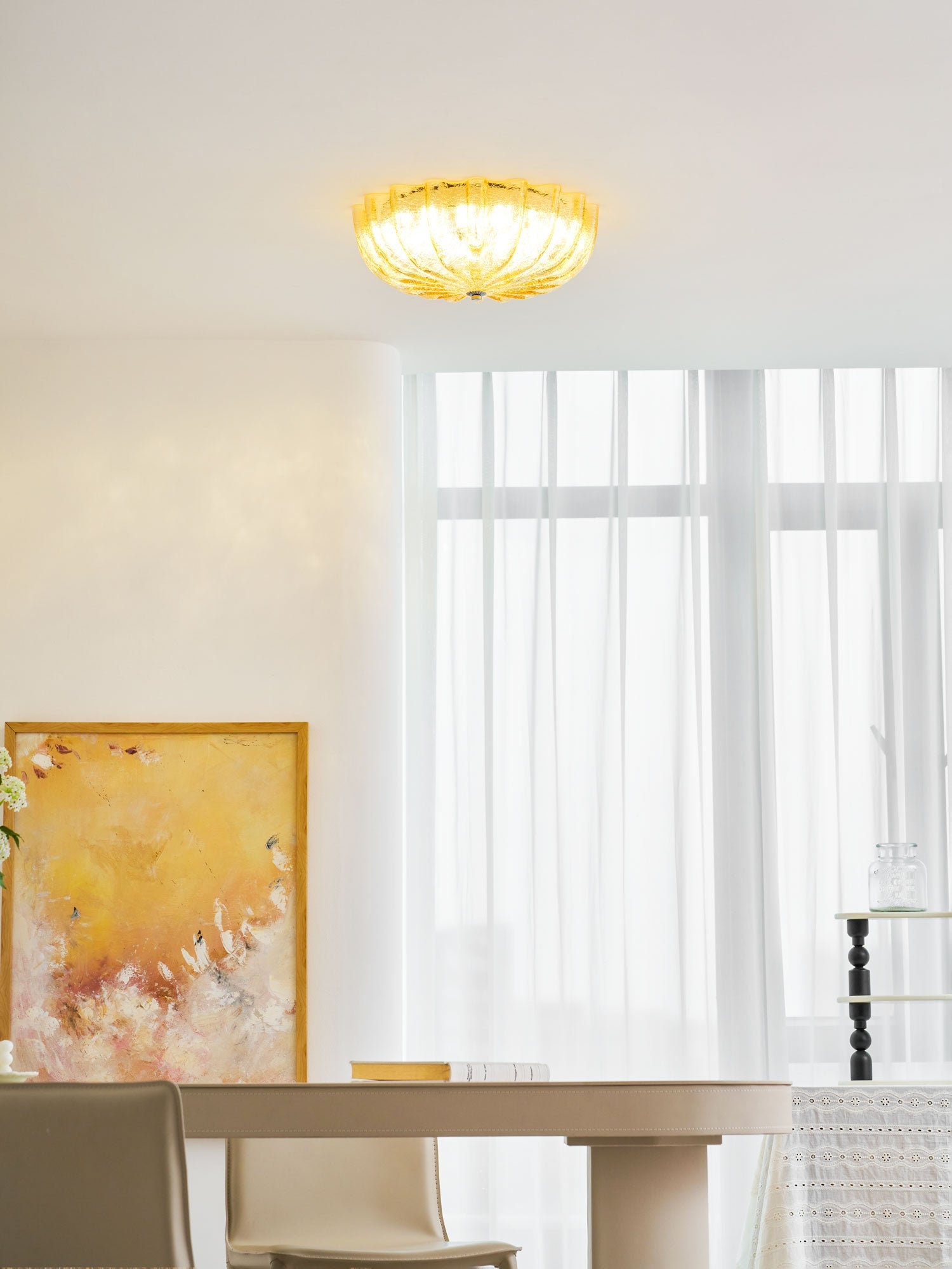 Viroven Round Ceiling Light