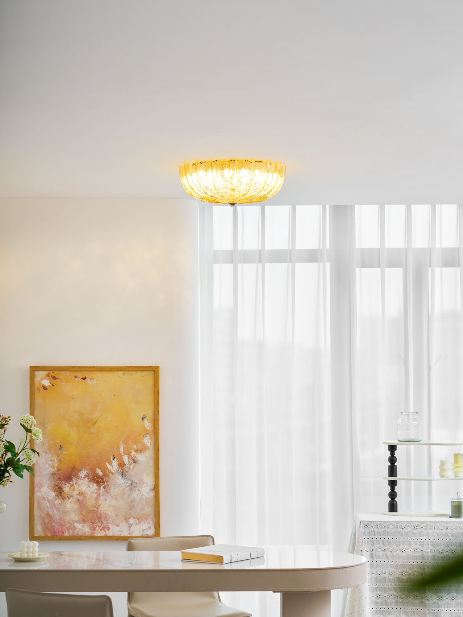 Viroven Round Ceiling Light