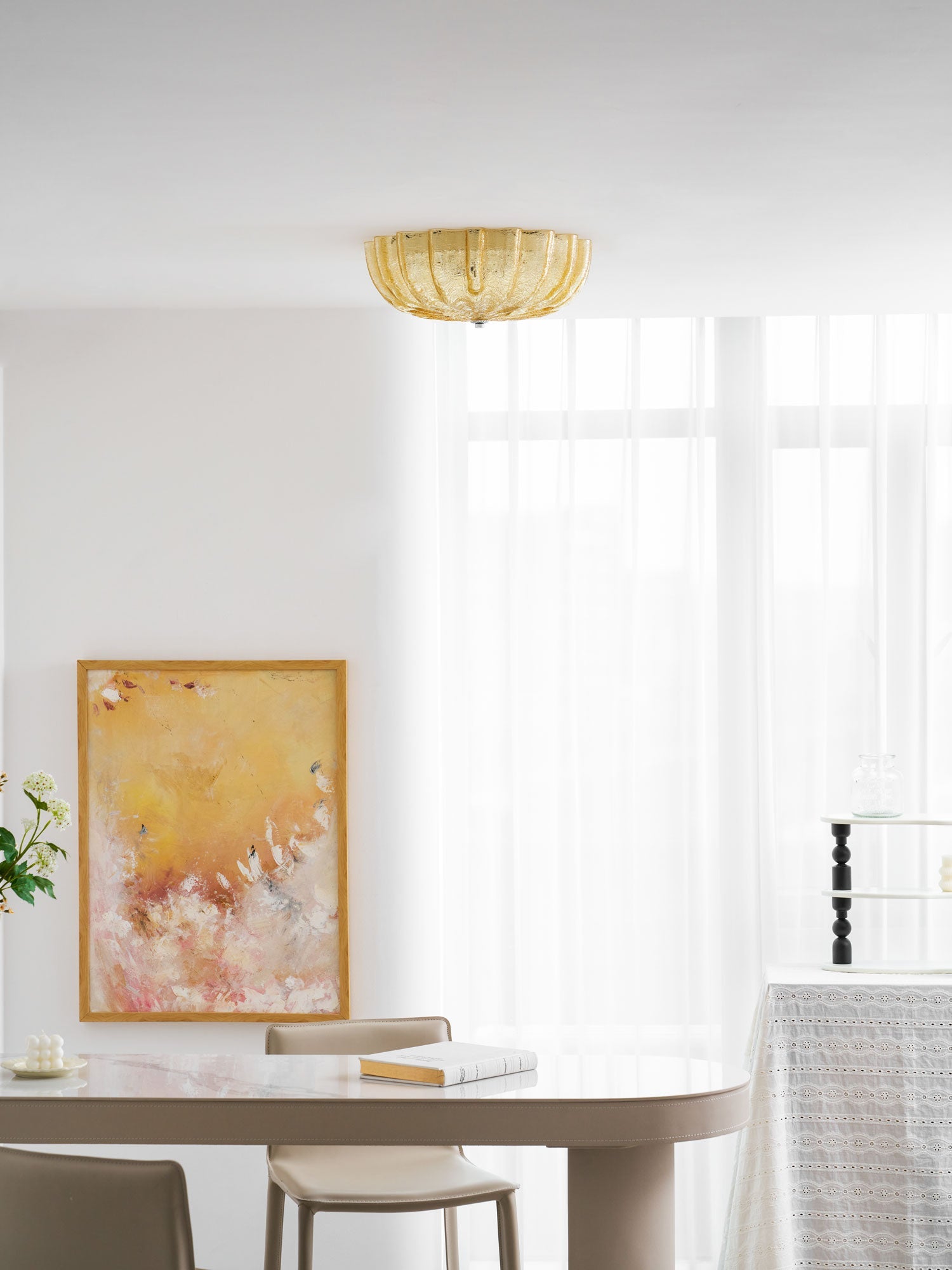 Viroven Round Ceiling Light