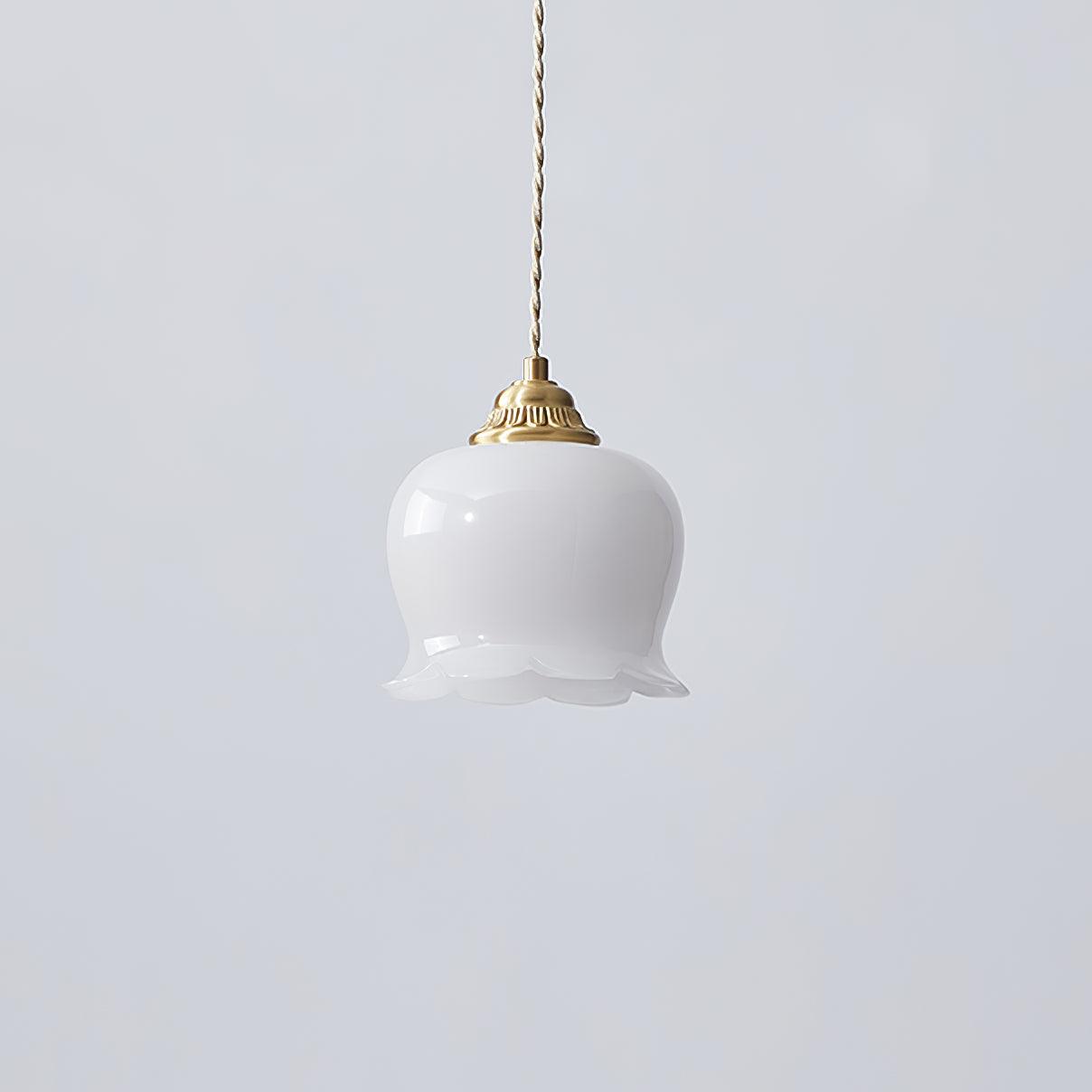 Emaley Flower Pendant Light