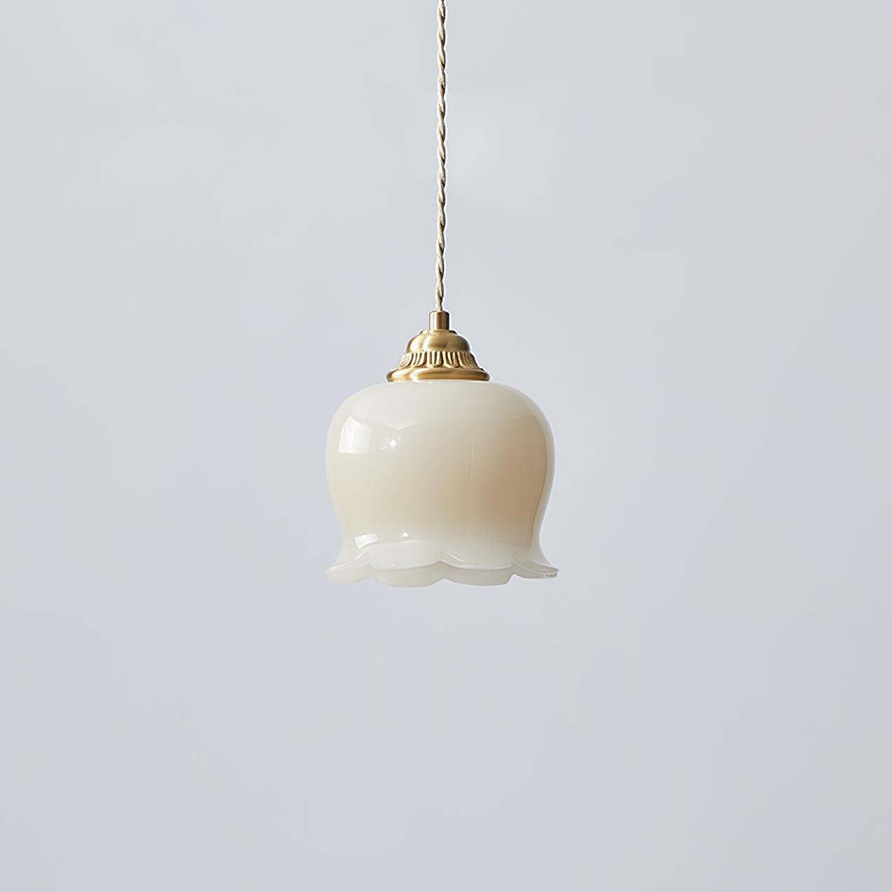 Emaley Flower Pendant Light