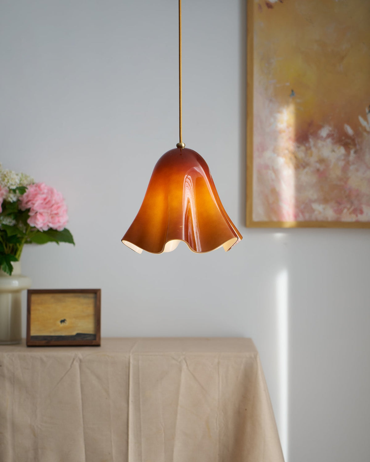 Kaiel Floral Pendant Light