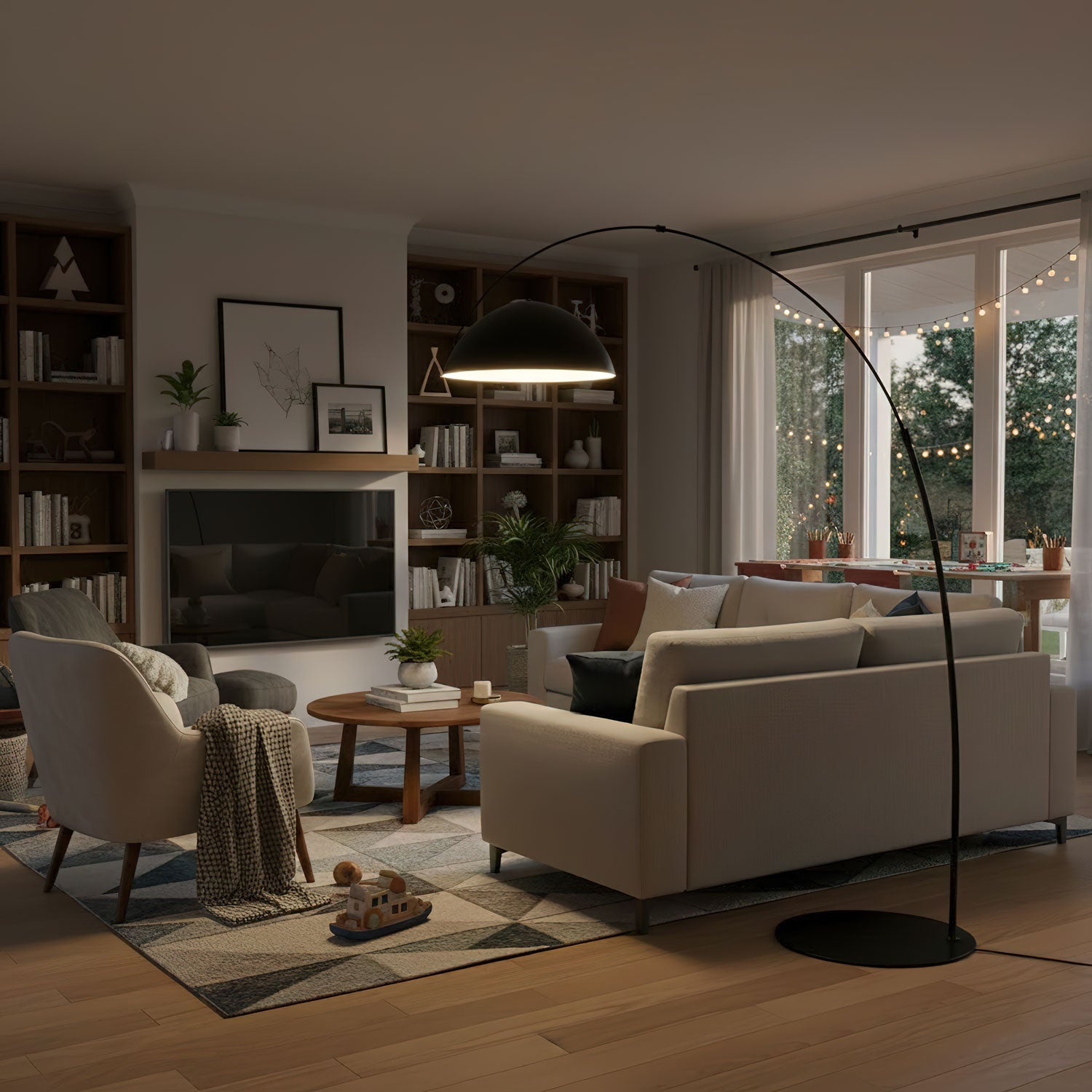 Deli Arc Floor Lamp