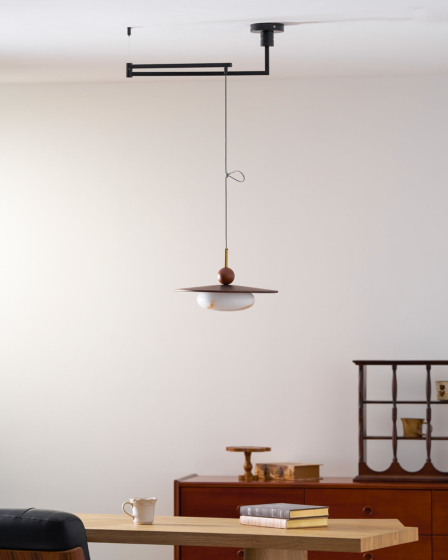 Calani Swing Arm Pendant Light