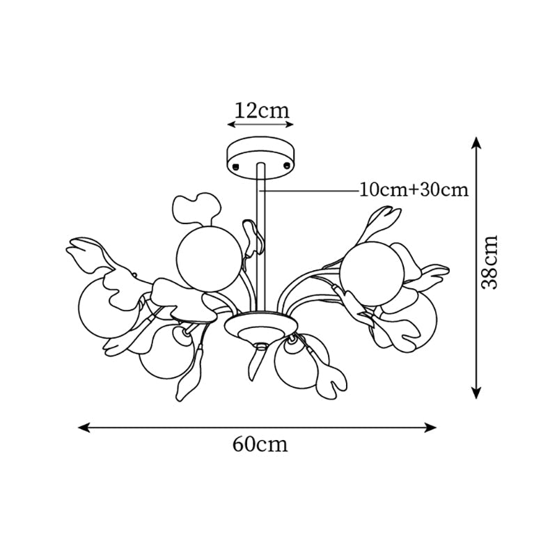 Wynen Ginkgo Chandelier