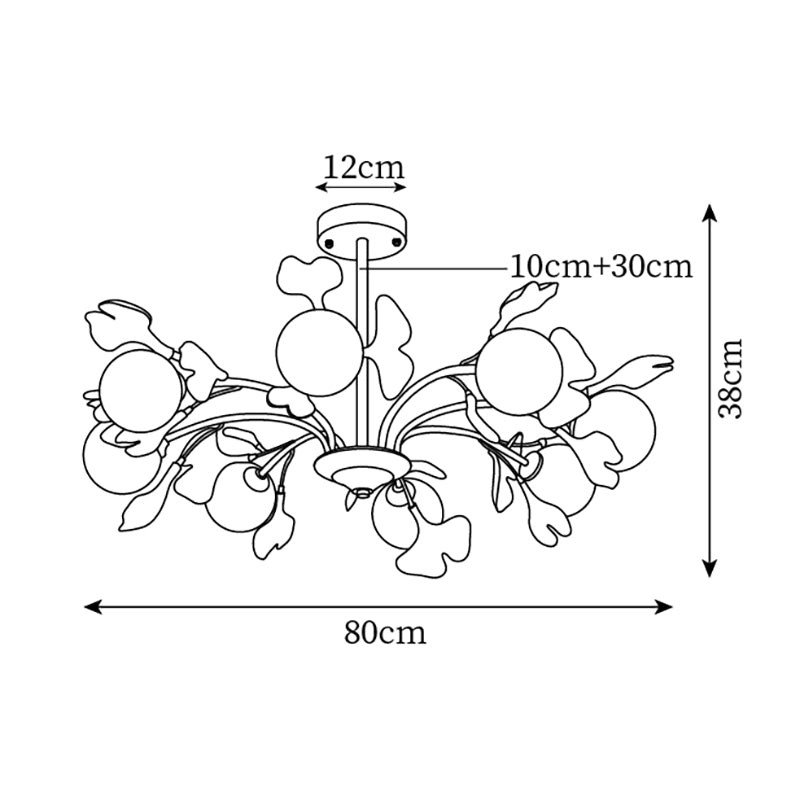 Wynen Ginkgo Chandelier