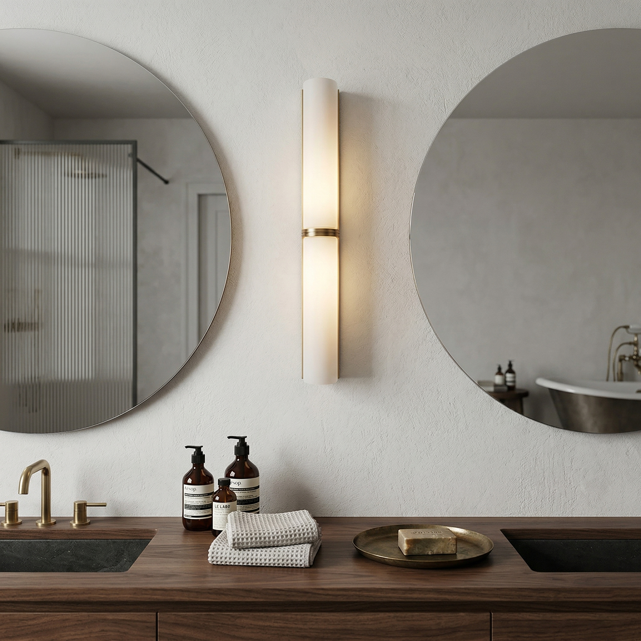 Oakena Tube Wall Light