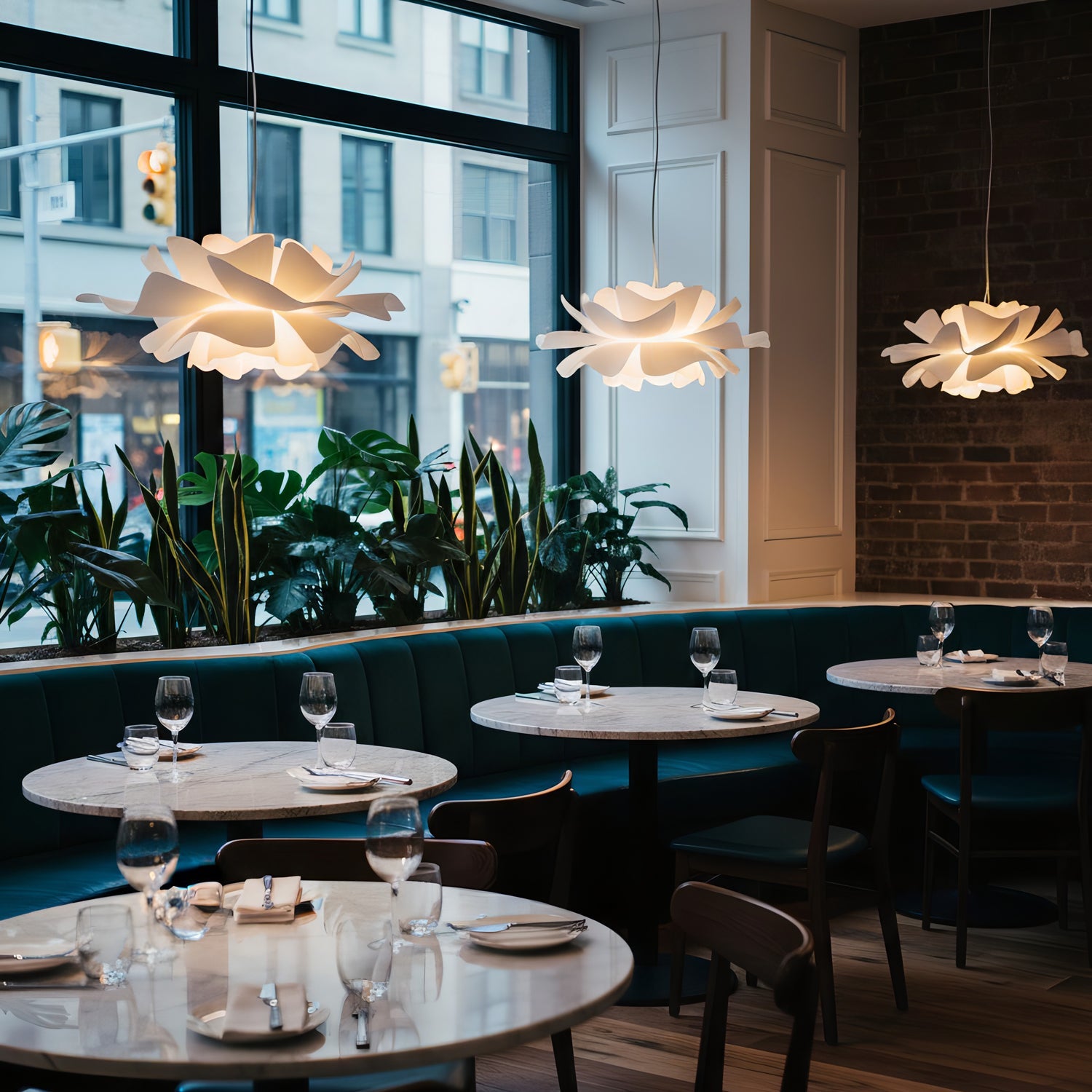 Oakin Lotus Pendant Light