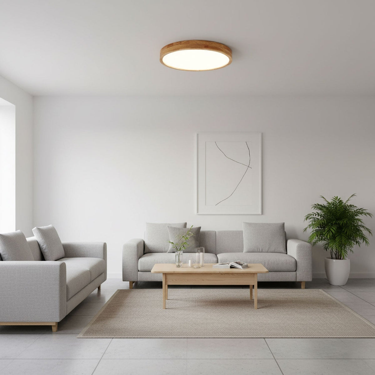 Caswell Round Ceiling Light