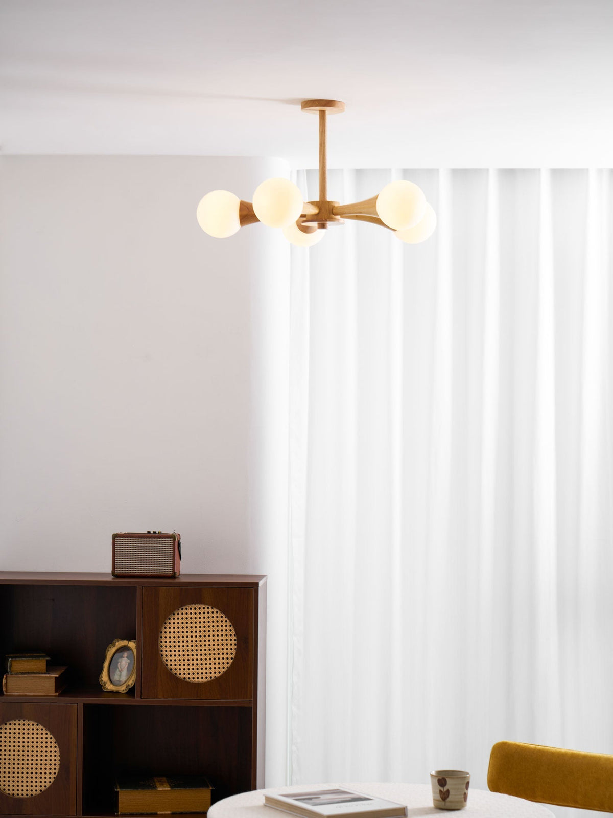 Wooden Nera Chandelier – detail 40
