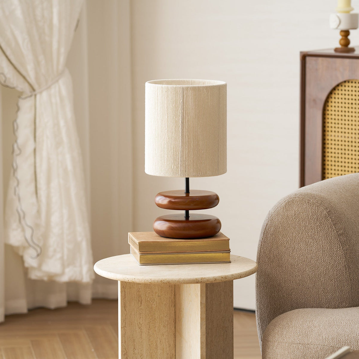 Wooden Modern Bedroom Table Lamp – detail 28