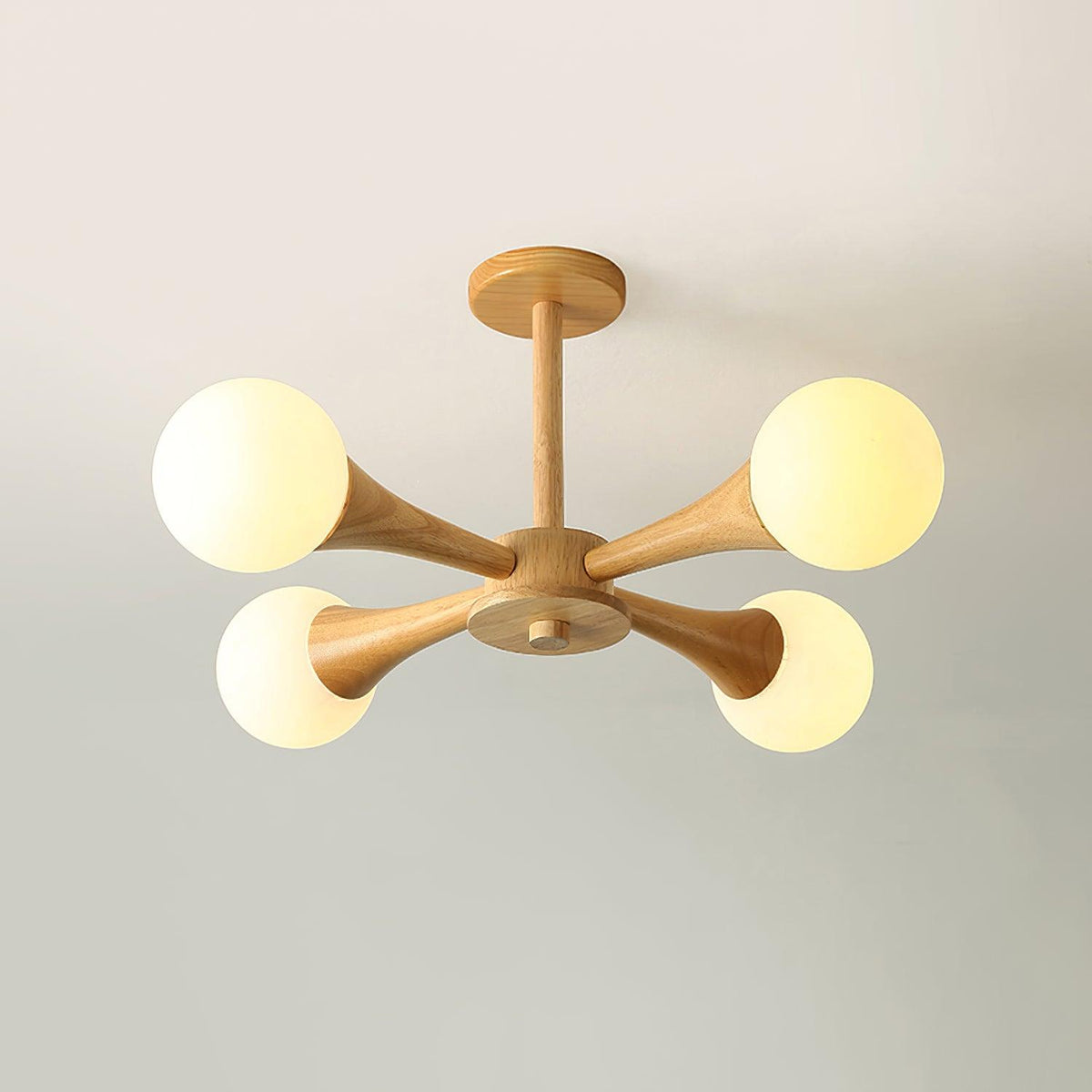 Wooden Nera Chandelier – detail 13
