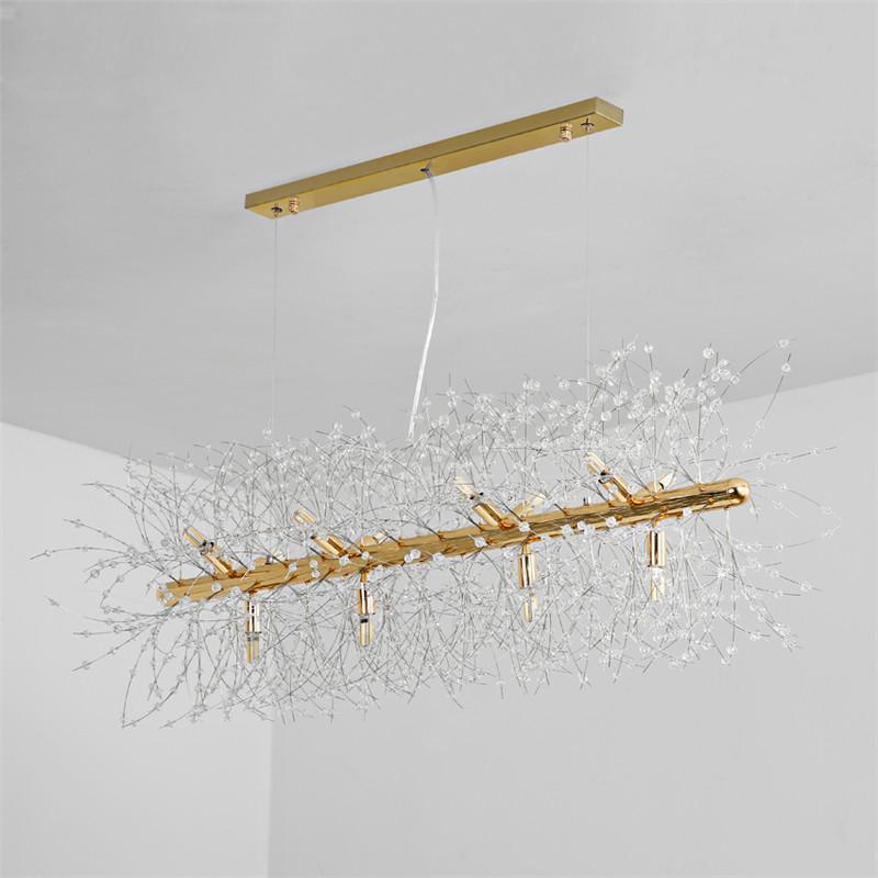 Crystal Dandelion Chandelier – detail 35