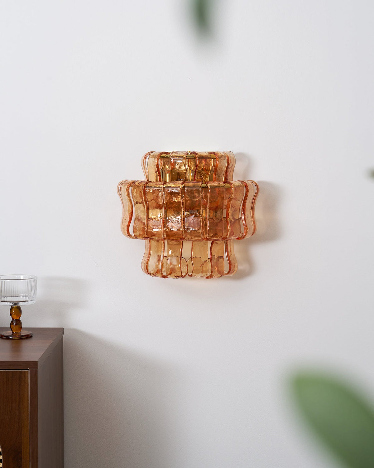 Foxle Ribbed Wall Light