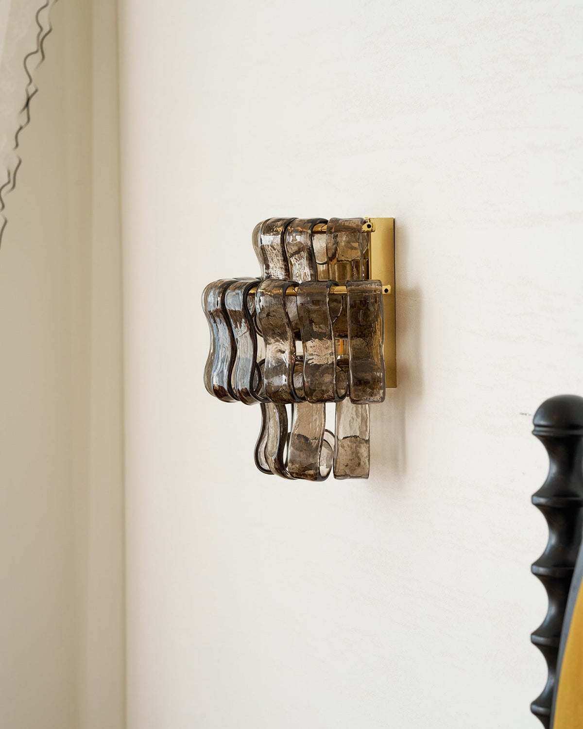 Foxle Ribbed Wall Light