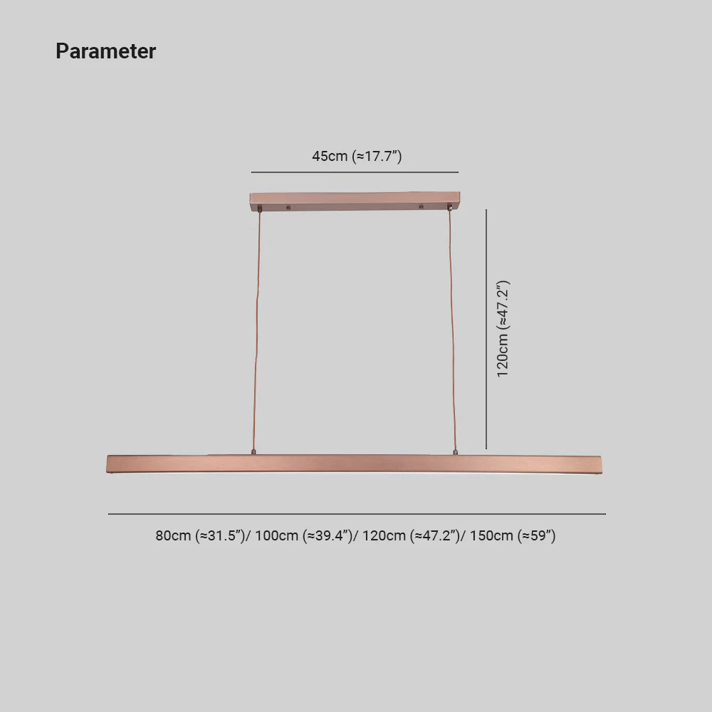 Aliay Linear Pendant Light