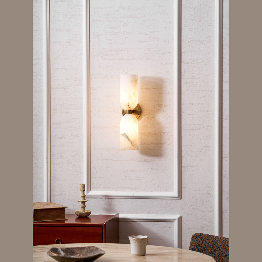 Liova Alabaster Wall Light