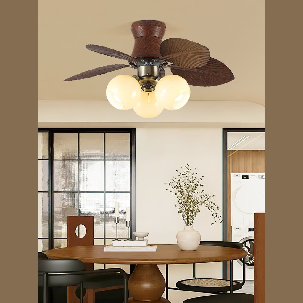 Plafonnier ventilateur Ravlinéllea