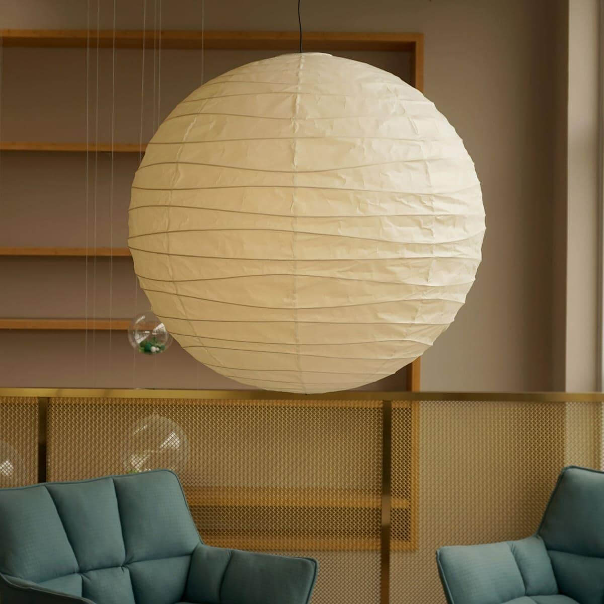 Bayleno Rice Paper  Pendant Light