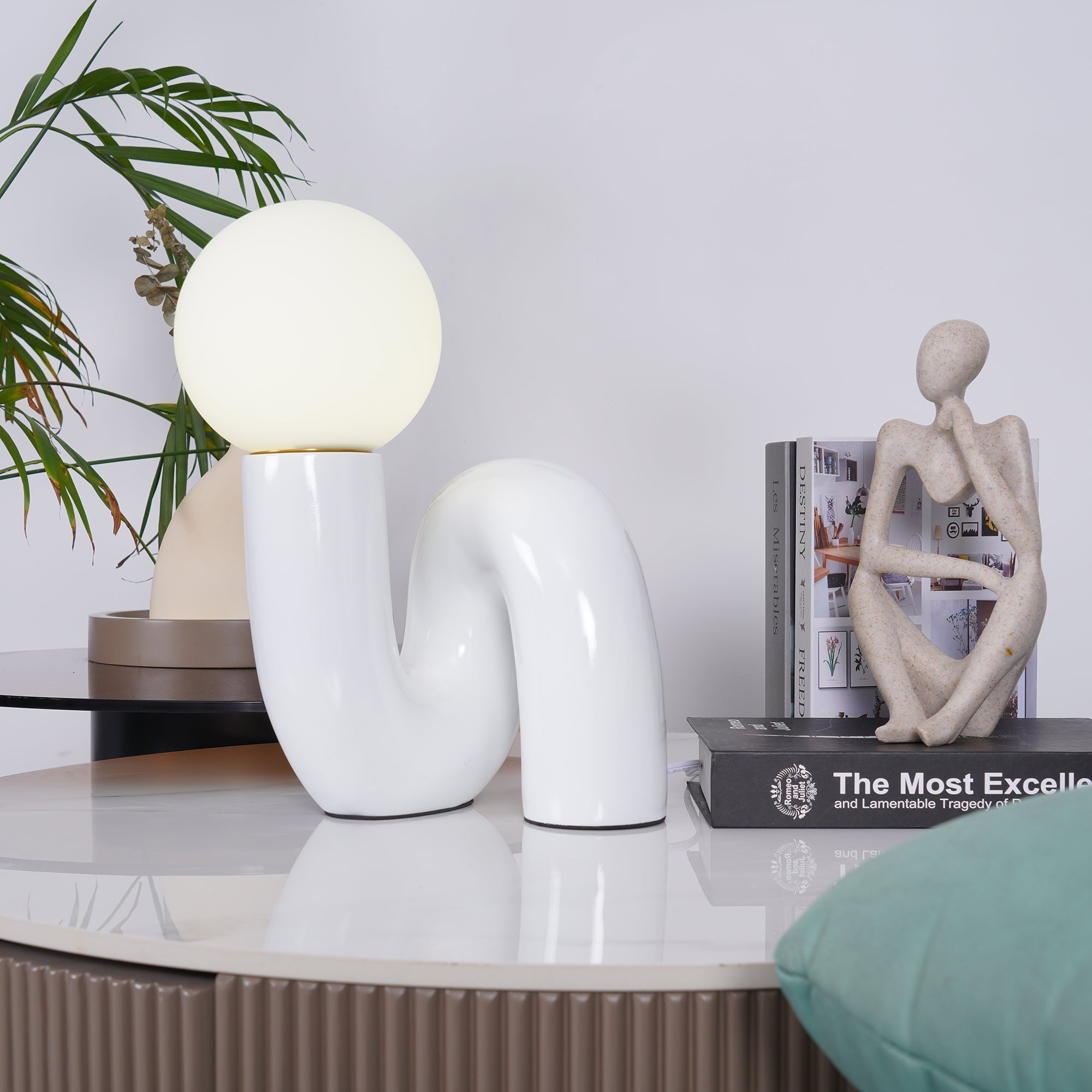 Mavorra Spiral Table Lamp