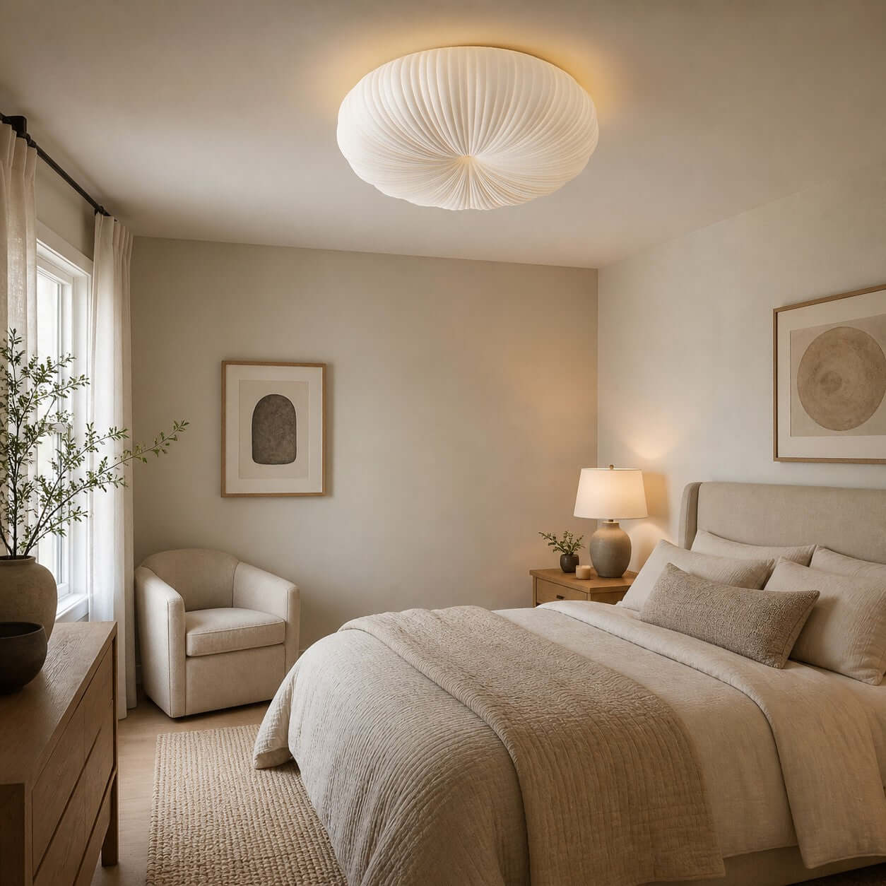 Naradenus Round Ceiling Light