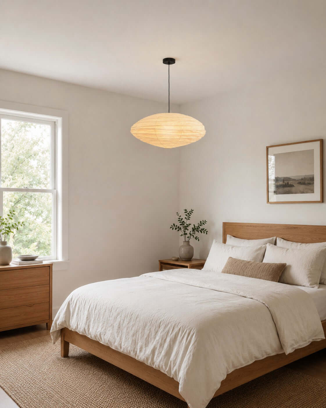 Renbay Rice Paper Pendant Light